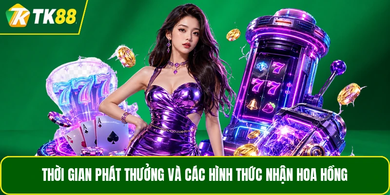 Thời gian phát thưởng và các hình thức nhận hoa hồng Thời gian phát thưởng và các hình thức nhận hoa hồng